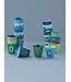 Alfabet Bekers Blauwe Serie
