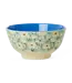 Middelgroot Kom - Mint - Summer Bloom Print
