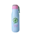 Roestvrijstalen Fles - Zacht blauw - Good Luck Print