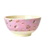 Middelgroot Kom - Roze - Sweet Cake Print