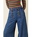 Melody Sailor Culotte Stone Denim