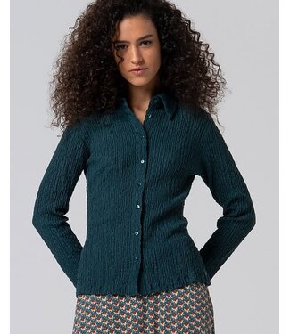 Surkana Textured Shirt Azul