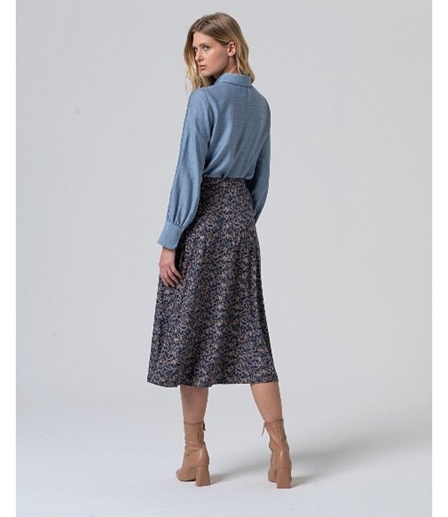 Flared Midi Rok