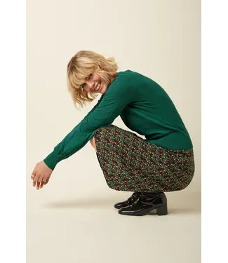King Louie Juno Skirt Mirth Rhubarb Red