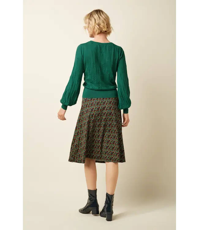 Juno Skirt Mirth Rhubarb Red