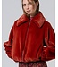Short Faux Fur Jacket