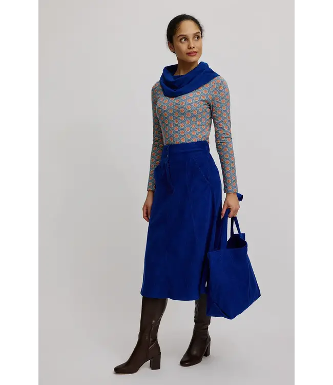 Corduroy skirt made from organic cotton