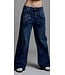 SoMuch WIDE LEG JEANS MET DUBBEL KNOOP DETAIL