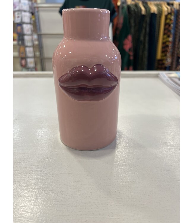 Vaas Lippen klein Paars