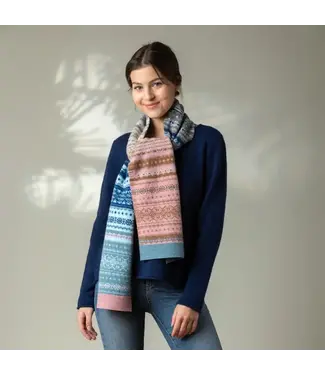 Eribe Alloa Fairisle Scarf