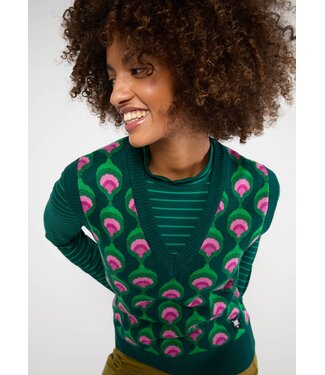 Blutsgeschwister Strick-Pullunder Cute Storyteller frog kisses