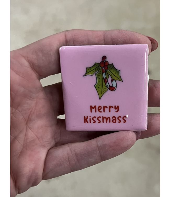 Magneet tegeltje merry kiskas