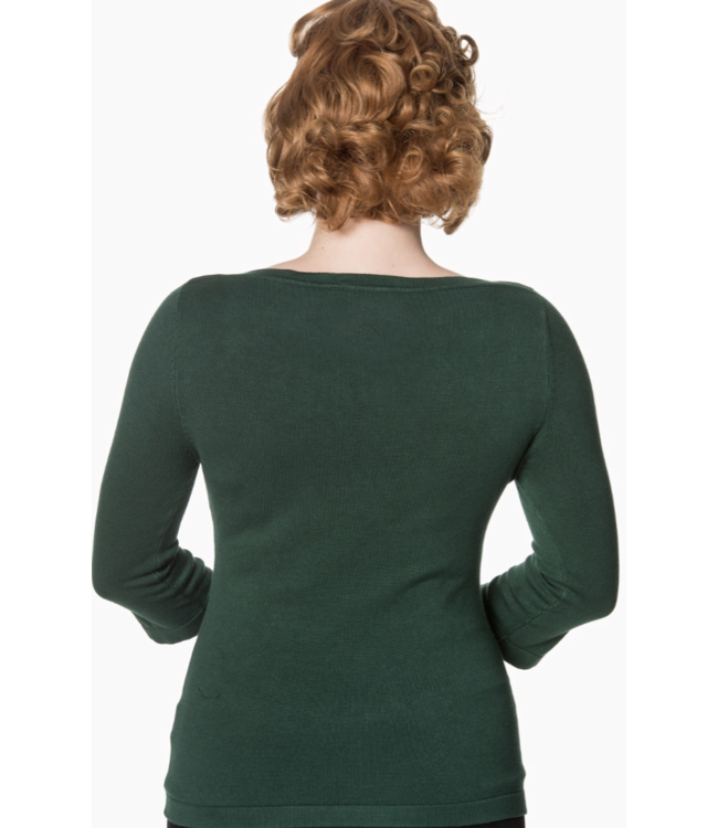 Basic Trui Forest Green