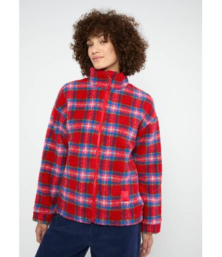 Blutsgeschwister Fleecejacke Arctic Leisure tartan teddy