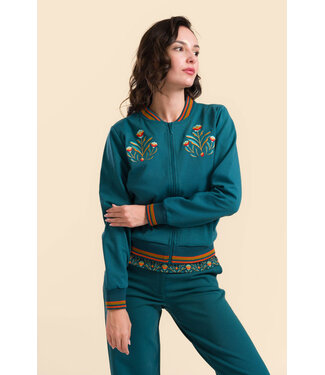 Lalamour Nora Bomer Jacket Punta Petrol