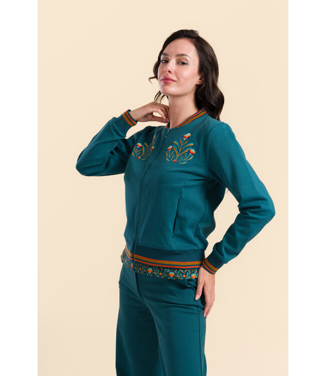Nora Bomer Jacket Punta Petrol