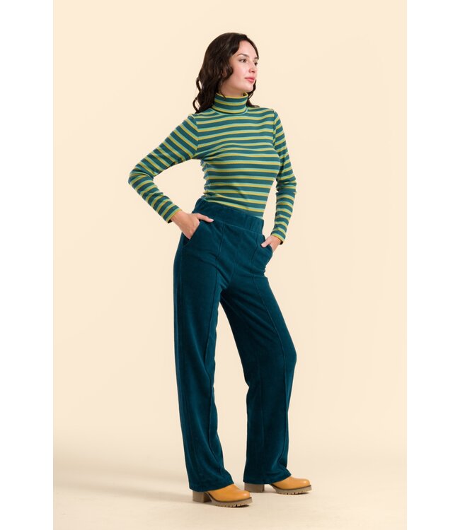 Hailey Pants Rib Velour