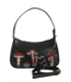 BLACK WOODLAND HIPPIE VIBES HANDBAG