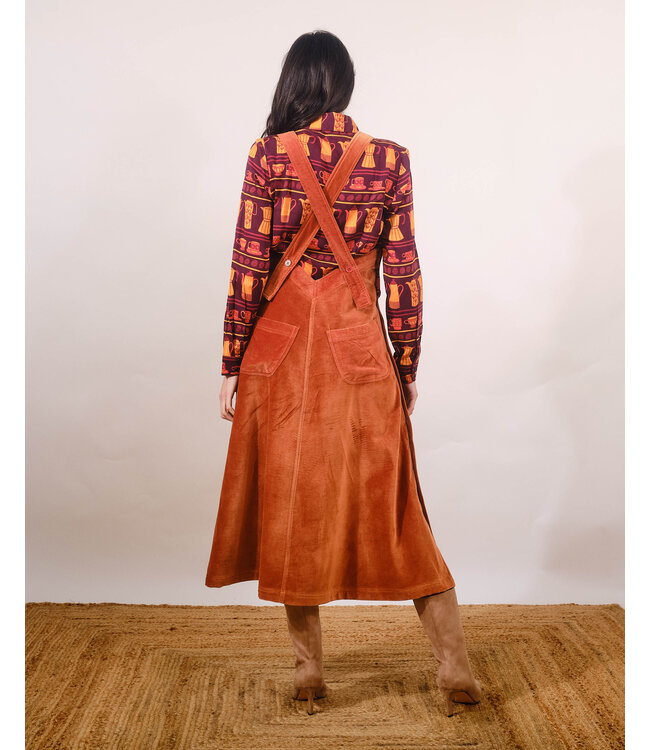 Jennifer Dress Chestnut