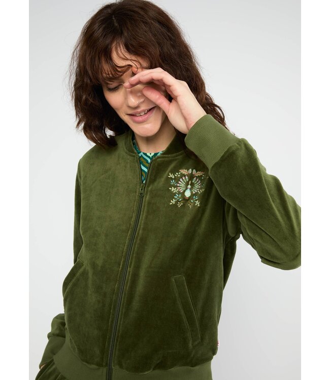 Velvet Harmony Bomber