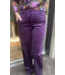 Corduroy Broek Paars