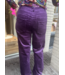 Corduroy Broek Paars