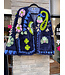 Velvet Suzani jacket Amour navy