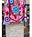 Velvet Suzani jacket Lichtroze