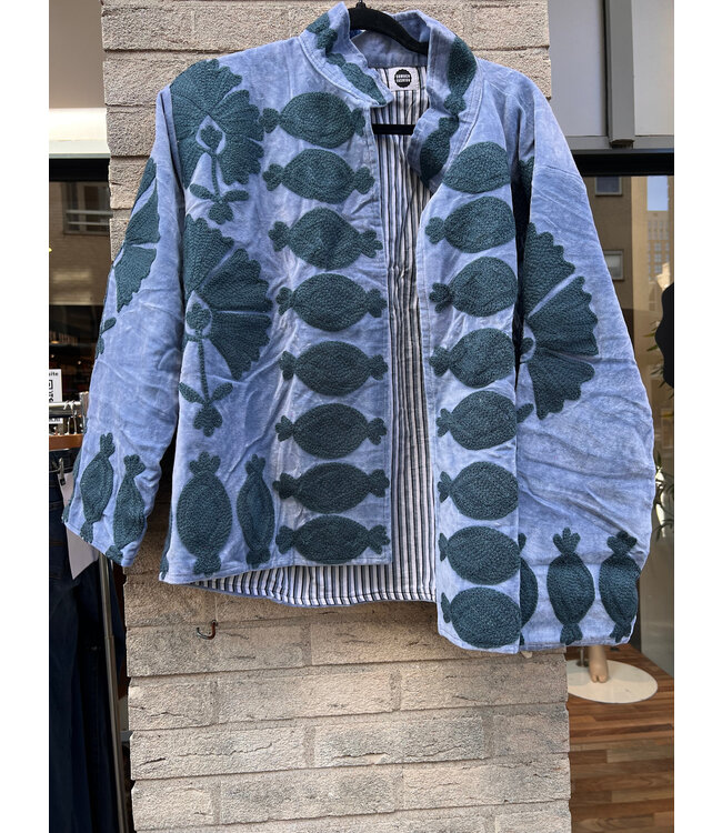 Velvet Suzani jacket