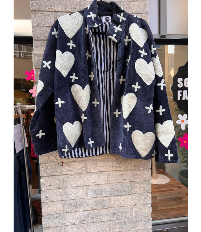 Velvet Suzani jacket Hartjes
