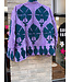 Velvet Suzani jacket Lila