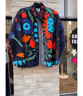 SoMuch Velvet Suzani jacket