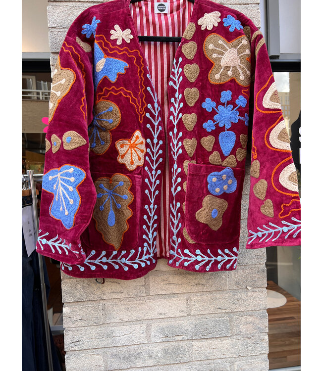 Velvet Suzani jacket