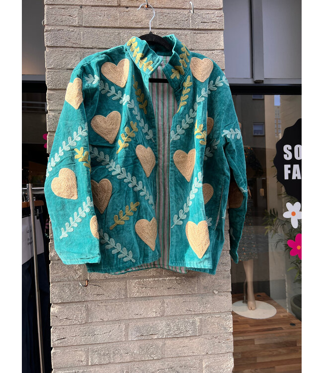 Velvet Suzani jacket