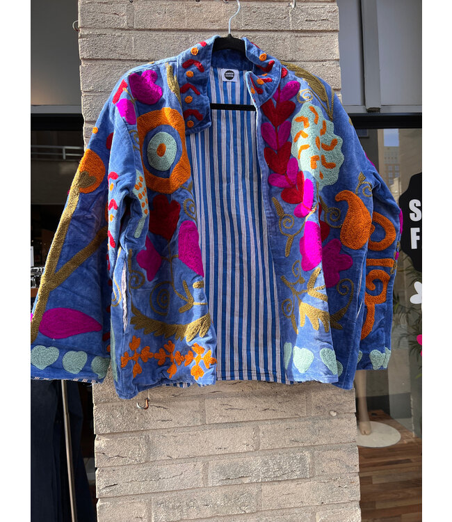 Velvet Suzani jacket