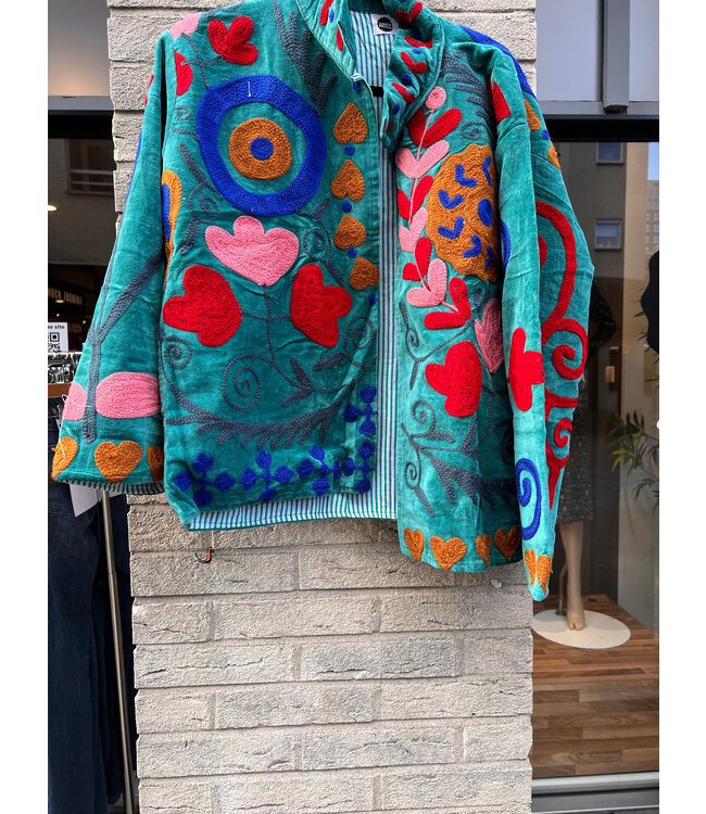 Velvet Suzani Jacket