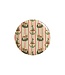 Melamine Cake Plate Forest Creme