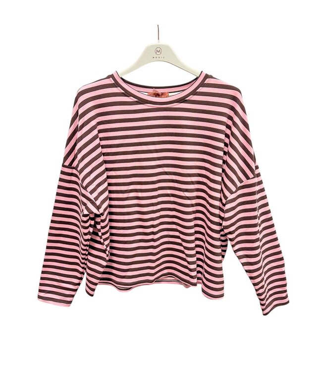 Sweater Roze -Bruin