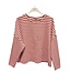 Sweatshirt licht roze