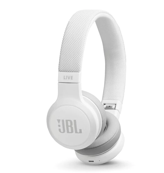 JBL Live 400BT Wit Draadloze Hoofdtelefoon