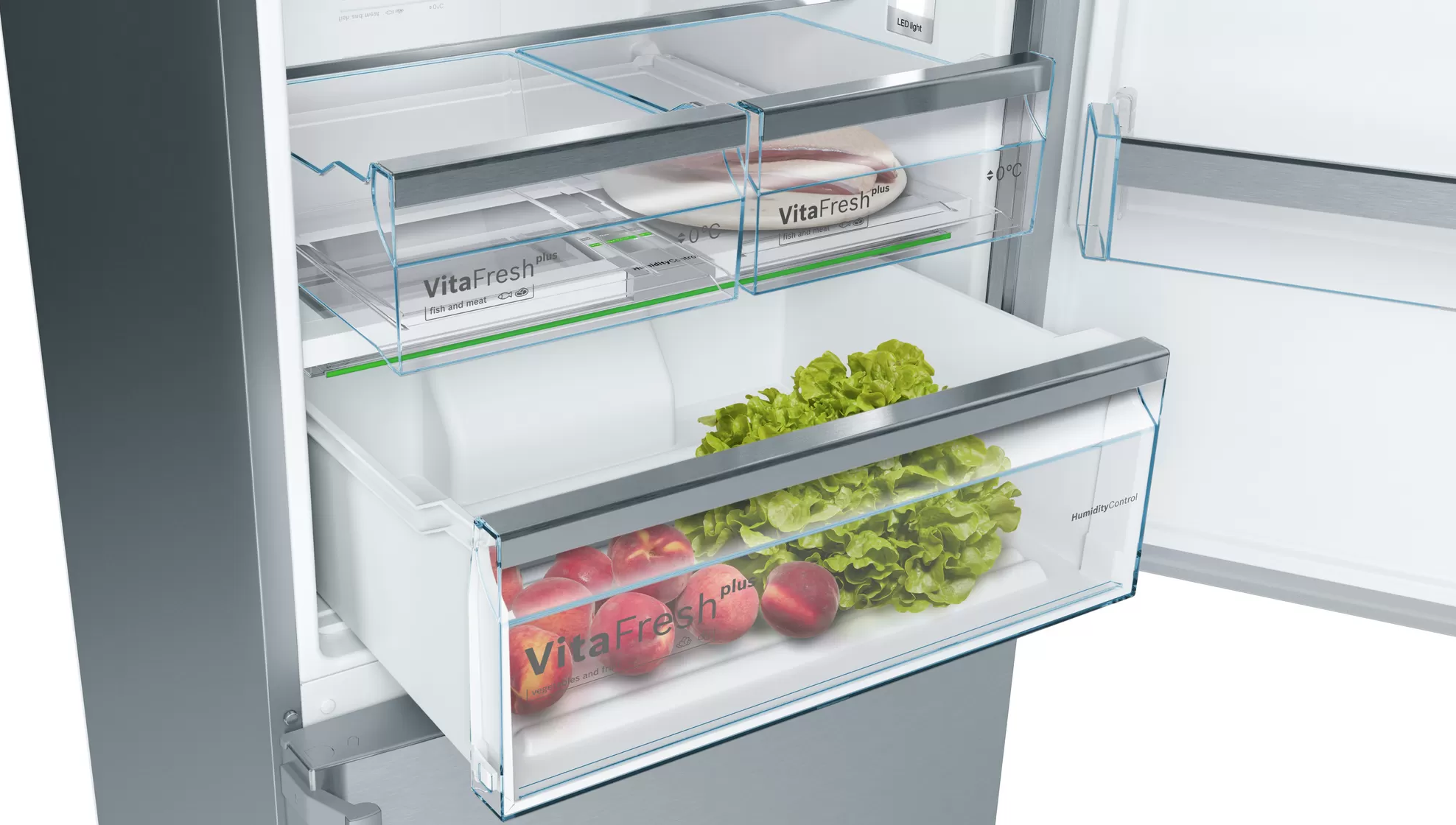 Bosch KGN49AIDP Vrijstaande XXL koel-vriescombinatie