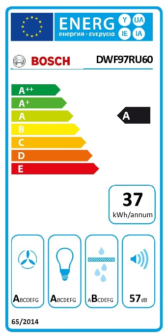 Bosch DWF97RU60 - Wandschouw afzuigkap