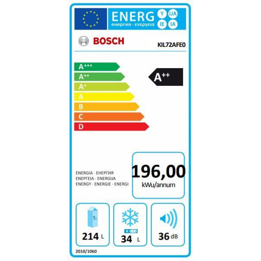 Bosch KIL72AFE0 Inbouw koelkast met vriesvak
