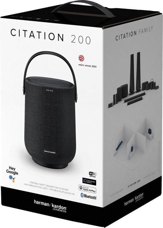 Harman Kardon Citation 200 Zwart - Draadloze speaker