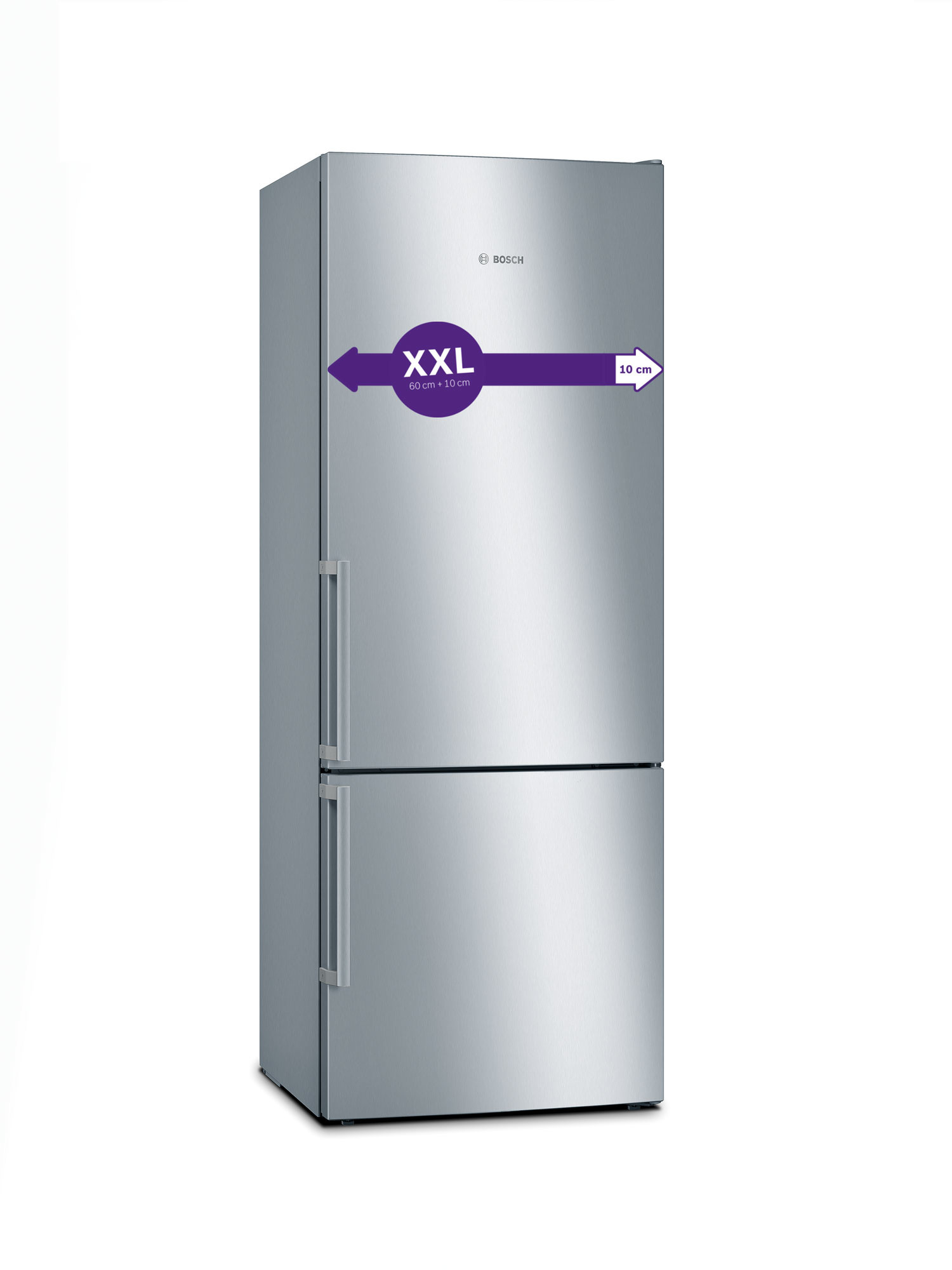 Bosch KGE58AICP Koel-vriescombinatie