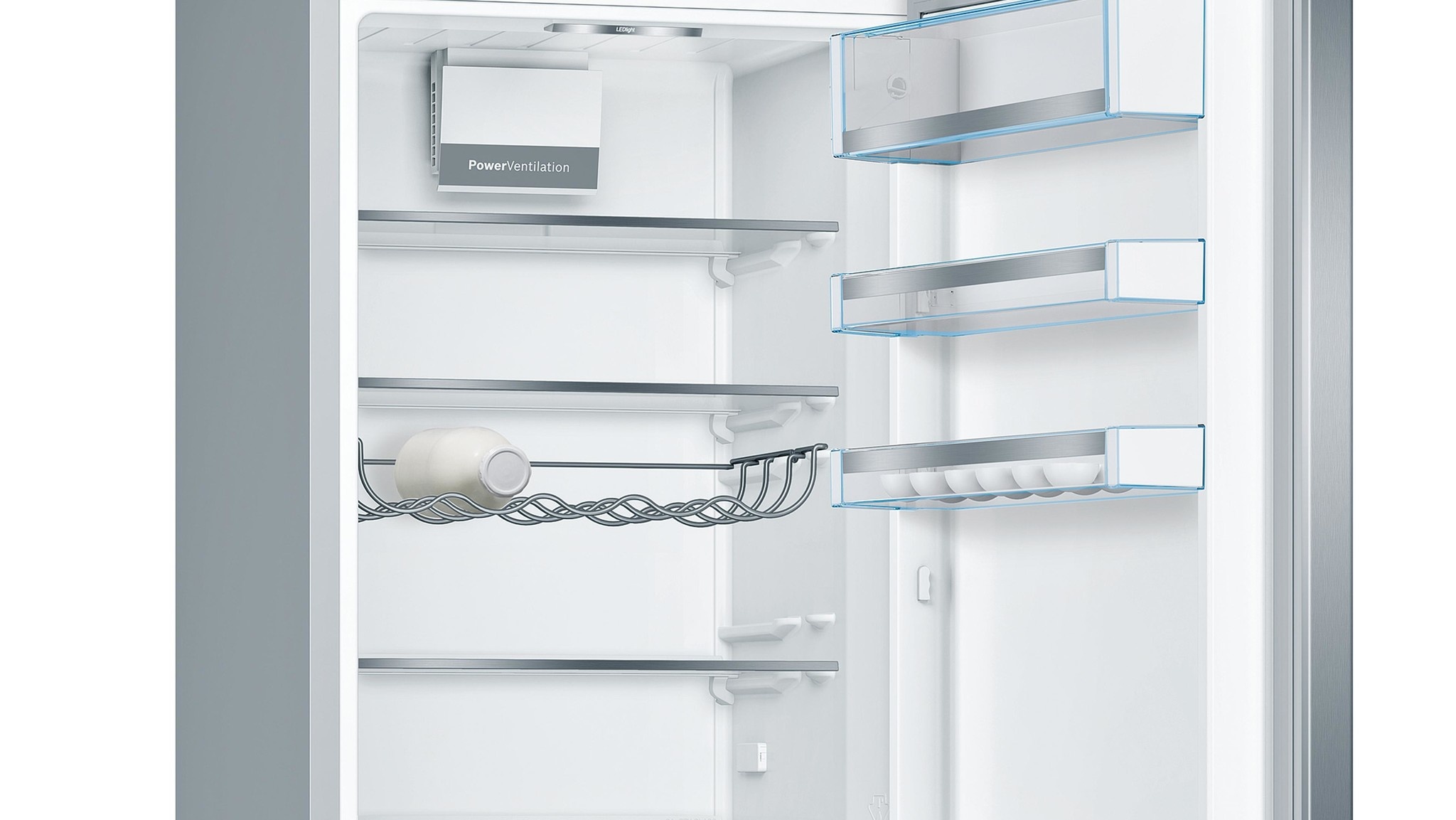 Bosch KGE398IBP Vrijstaande koel-vriescombinatie