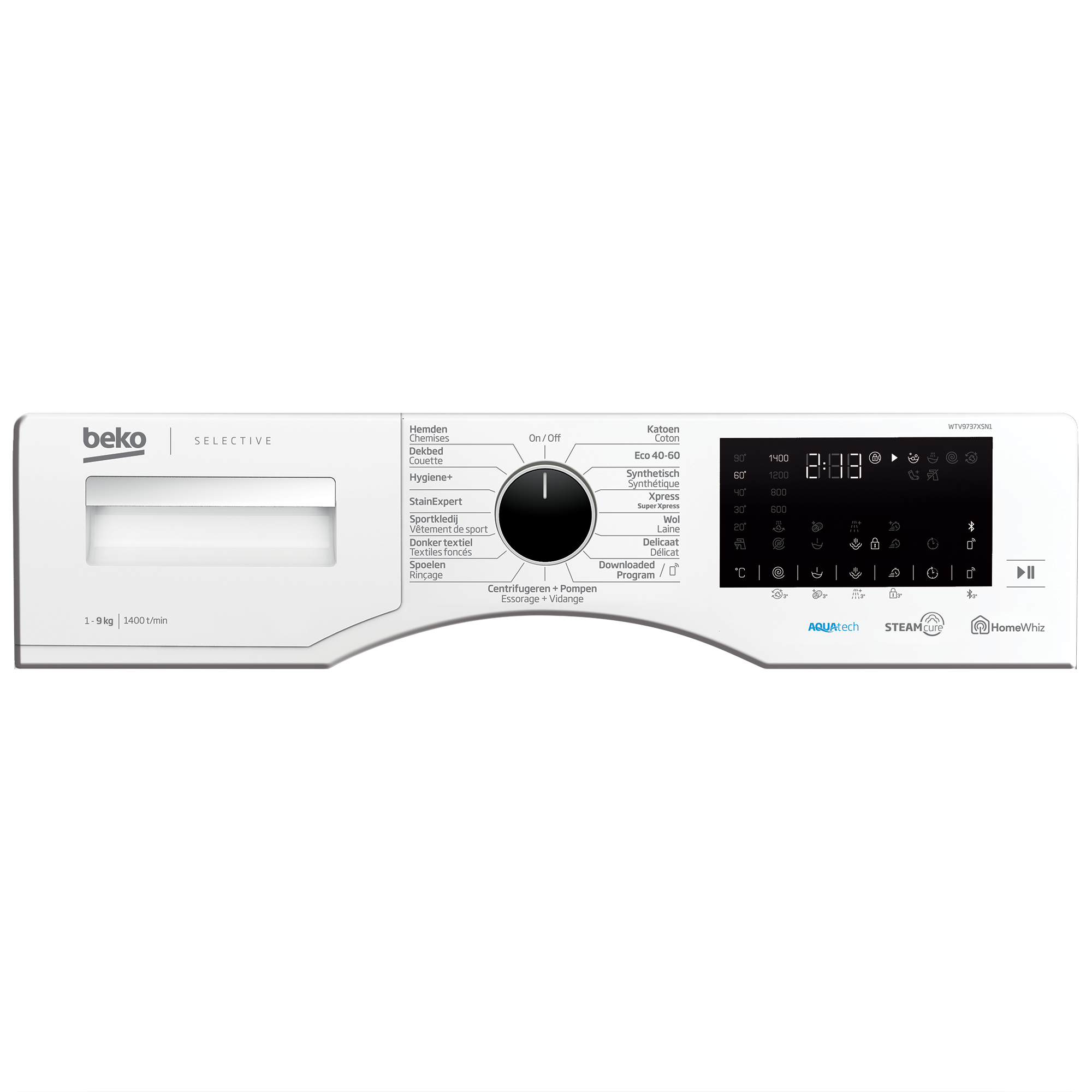 Beko WTV9737XSN1 Wasmachine