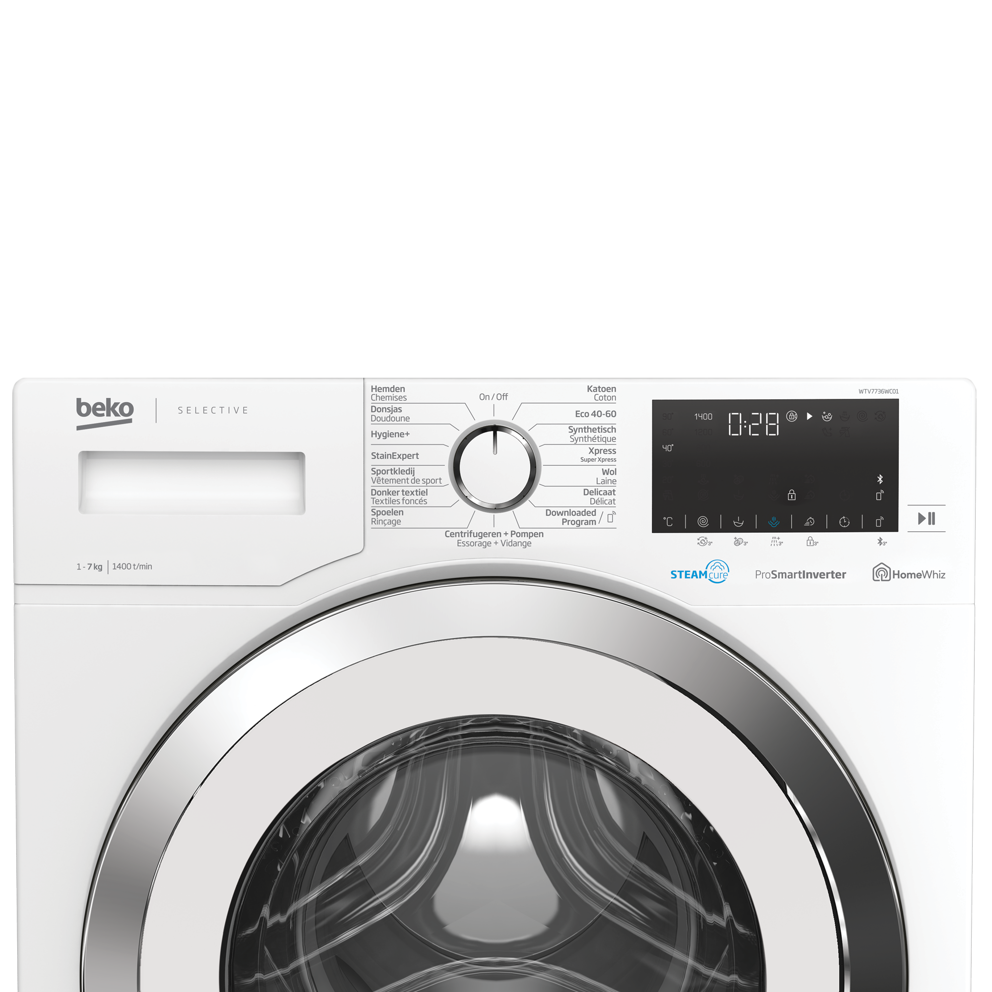 Beko WTV7736WC01 wasmachine