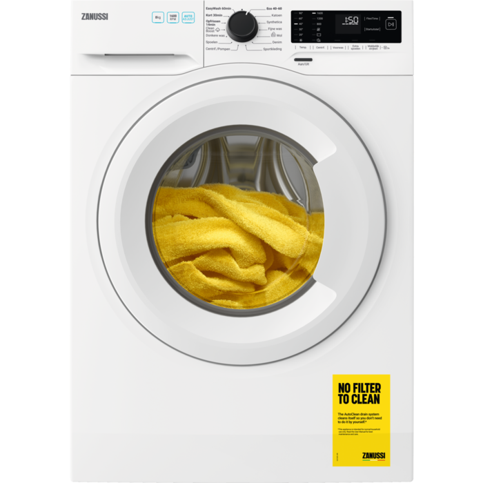 Zanussi ZWFN866TW Wasmachine