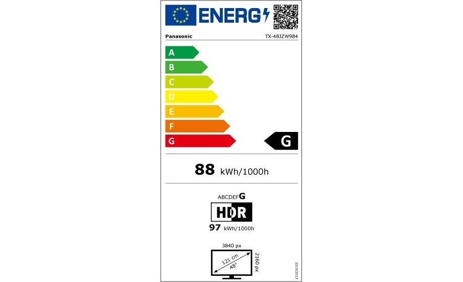 Panasonic TX-48JZW984 - 48 inch Oled tv